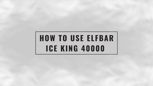 How to Use Elfbar Ice King 40000