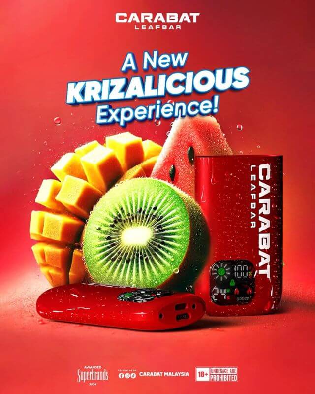 carabat-leafbar-15k-kiwi-mango-watermelon-kiwi-singapore-vape-delivery-shop